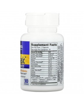 Enzymedica, Digest Basic, добавка с пробиотиками, 30 капсул